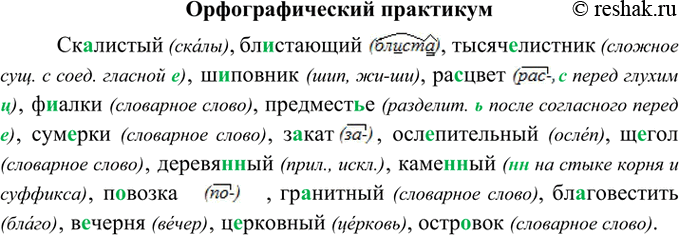 Изображение Орфографический практикум §27 ГДЗ Рыбченкова Александрова 8 класс