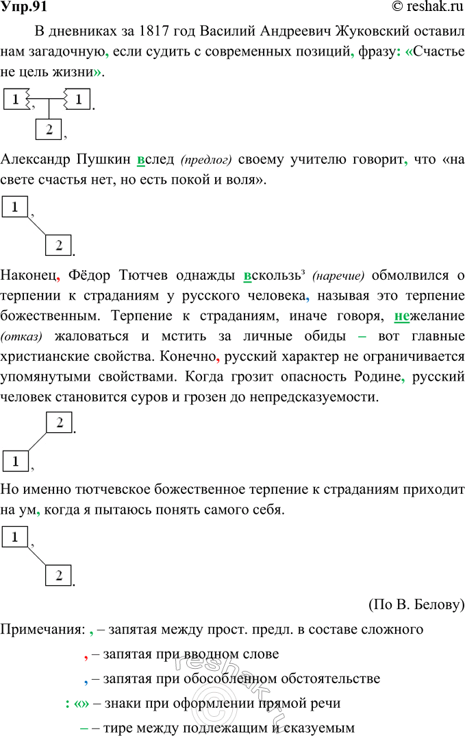 Изображение 91. Спишите, расставляя знаки препинания. Графически объясните знаки препинания между частями сложноподчинённых предложений (по образцу упр. 89). Напишите небольшое эссе...